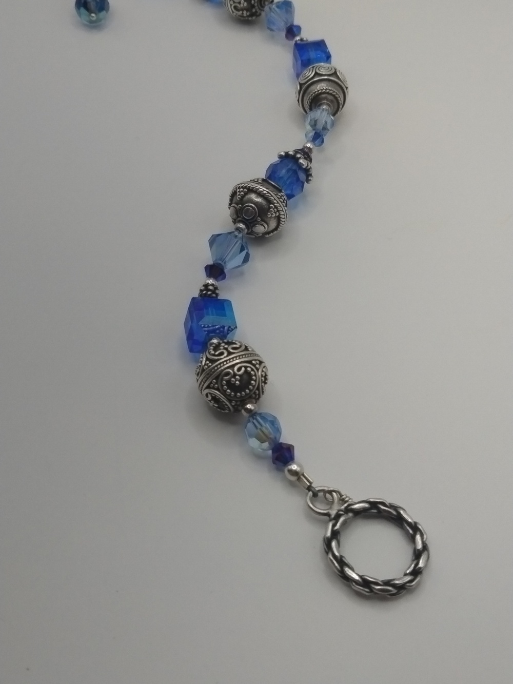Tres Jolie Stunning Blue Women's Bracelet - Picture 5 of 6